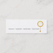 Time Mini Visitenkarte (Rückseite)