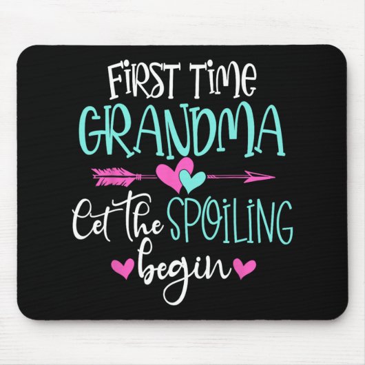 Time Oma Ließ die verärgerten Anfänge neue Mütter Mousepad (Vorne)