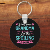 Time Oma New Oma Ba Schlüsselanhänger (Vorderseite)