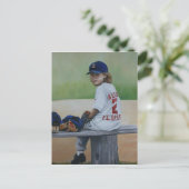 "Time on the Bench" Vervielfältigung Kunst, Dichtu Postkarte (Stehend Vorderseite)