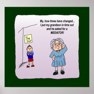 Time Out Funny Masters Poster Print