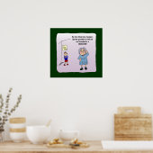 Time Out Funny Masters Poster Print (Küche)