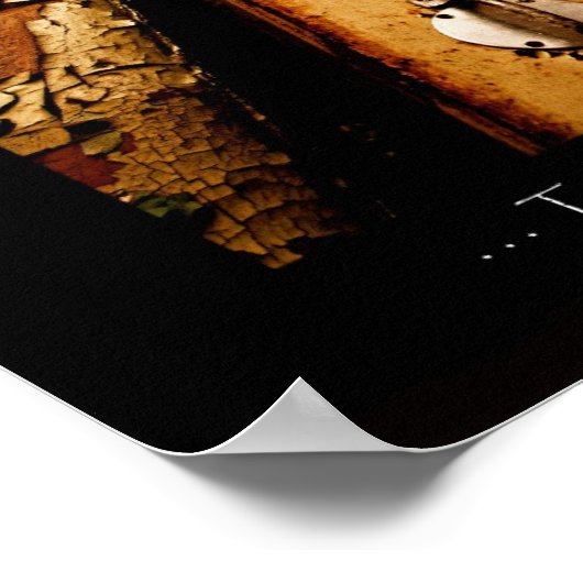 "Time-Out"-Poster Poster (Ecke)