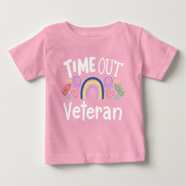 Time Out Veteran Baby T-shirt (Vorderseite)