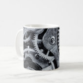 Time Piece Mechanics Kaffeemaschine Tasse (Vorderseite Links)