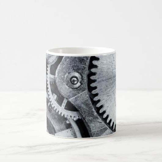 Time Piece Mechanics Kaffeemaschine Tasse (Mittel)