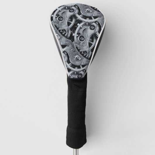 Time Piece Mechanik Golf Headcover (Vorderseite)