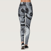 Time Piece Mechanik Leggings (Rückseite)