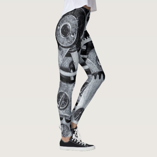 Time Piece Mechanik Leggings (Rechts)