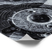 Time Piece Mechanik Poster (Ecke)