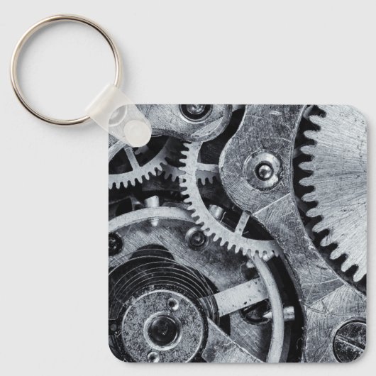 Time Piece Mechanik Schlüsselanhänger (Vorderseite)