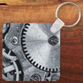 Time Piece Mechanik Schlüsselanhänger (Rückseite)