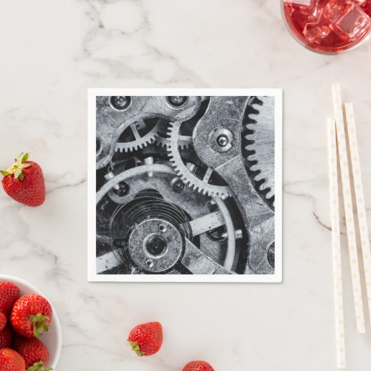 Time Piece Mechanik Serviette (Beispiel)