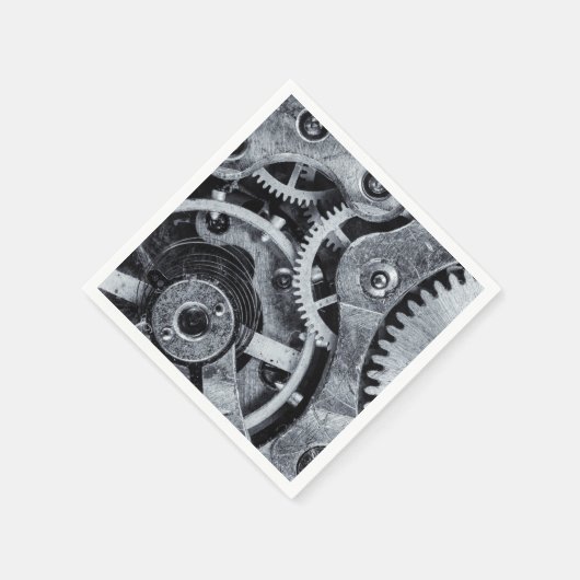 Time Piece Mechanik Serviette (Ecke)