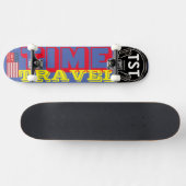 TIME REISE OFFIZIELL JMT Skateboard (Horizontal)