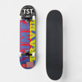 TIME REISE OFFIZIELL JMT Skateboard (Vorderseite)