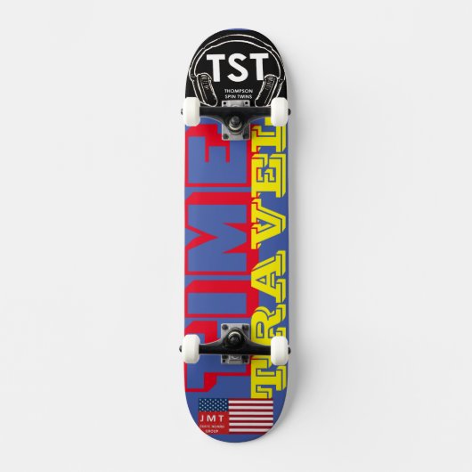 TIME REISE OFFIZIELL JMT Skateboard (Vorderseite)