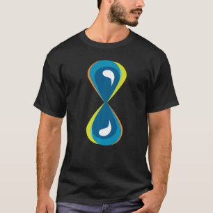 Time Sand Hourglass Stunden Glas Wasser T-Shirt