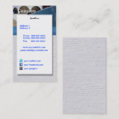 Time Share Business Card Visitenkarte (Vorne/Hinten)