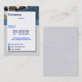 Time Share Business Card Visitenkarte (Vorne/Hinten)