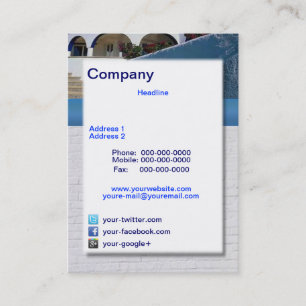 Time Share Business Card Visitenkarte