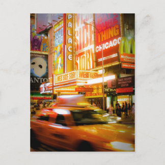 Time Square New York Postkarte