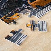 Time Square New York.Weihnachts-Grüße Puzzle (Seite)