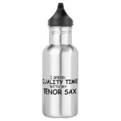Time Tenor Sax Edelstahlflasche (Rechts)