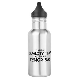 Time Tenor Sax Edelstahlflasche