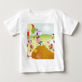 Time to Count - Farmyard Baby T-shirt (Vorderseite)