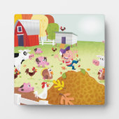 Time to Count - Farmyard Fotoplatte (Vorderseite)