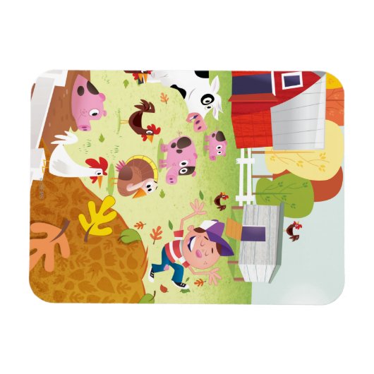 Time to Count - Farmyard Magnet (Horizontal)
