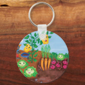 Time To Count-Garden Schlüsselanhänger (Vorderseite)