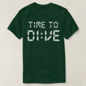 Time To Dive Cave Diving Dive Master Advanced Dive T-Shirt (Design vorne)