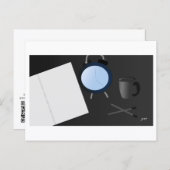 Time to Draw : Postcard Print by J.H. Thornton Postkarte (Vorne/Hinten)