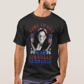 Time To Get Star Spangled Hammered VP Harris T-Shirt (Vorderseite)