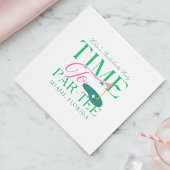 Time to Par-Tee Golf Bachelorette Serviette