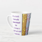 Time to read Jane Austen  Milchtasse (Linke Ecke)