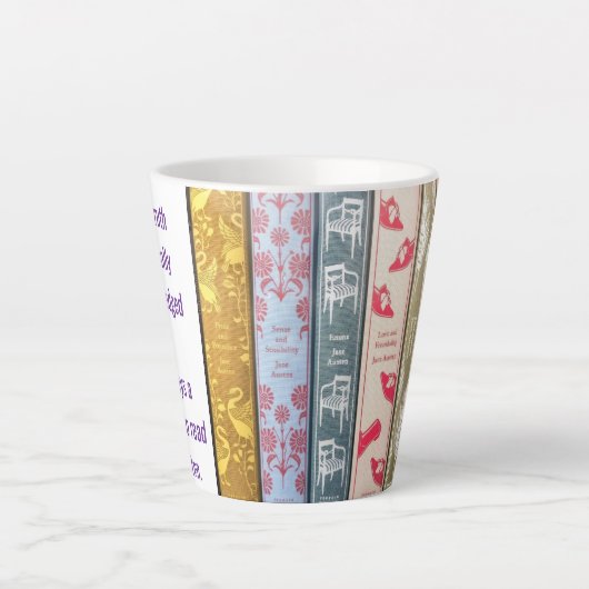Time to read Jane Austen Milchtasse (Vorderseite)