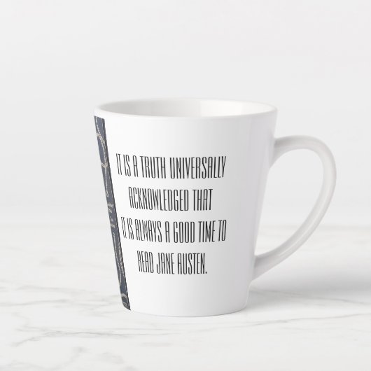 Time to read Jane Austen  Milchtasse (Rechts)