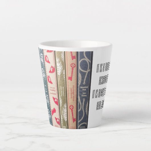 Time to read Jane Austen Milchtasse (Vorderseite)