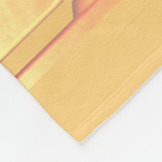 Time to Relax "Chocolate Bar" Fleece Blanket (Ecke)