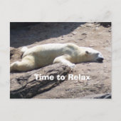 Time to Relax Postkarte (Vorderseite)
