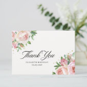 Time to spill the tea bridal shower dankeskarte (Stehend Vorderseite)