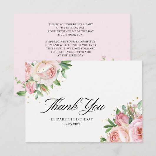 Time to spill the tea bridal shower dankeskarte (Vorne/Hinten)