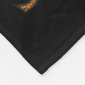 Time To Stir T Funny Raccoon Retro Halloween Anima Fleecedecke (Ecke)