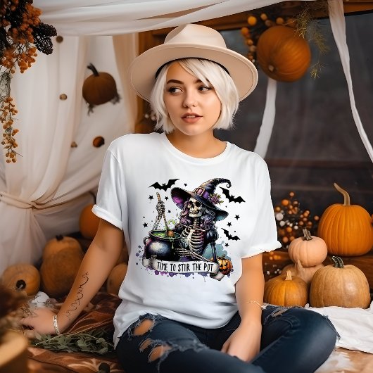 Time to Stir the Pot Halloween T-Shirt
