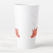 Time to Stretch Two-Tone Coffee Mug Teapot Milchtasse (Vorderseite)