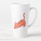 Time to Stretch Two-Tone Coffee Mug Teapot Milchtasse (Rechts)