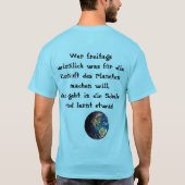 Time to study - anti friday for future T-Shirt (Rückseite)